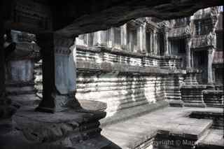 Angkor Wat inner courtyard