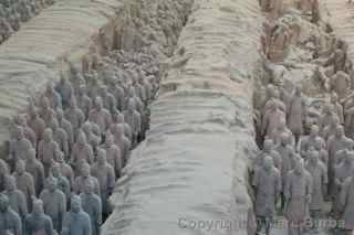Terracotta warriors, Xian China